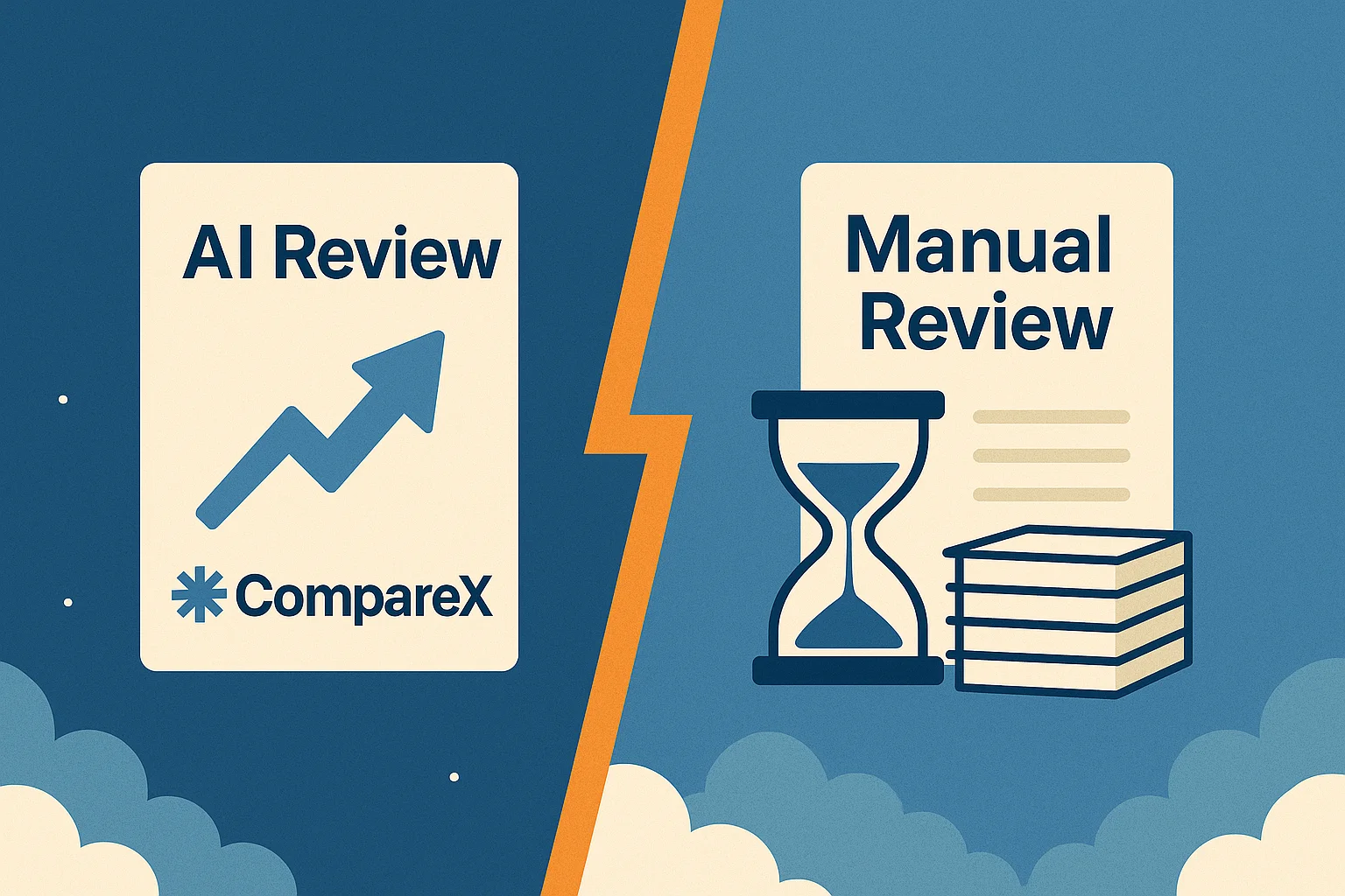 AI Contract Comparison vs Manual Review: Speed, Accuracy & Risk Insights