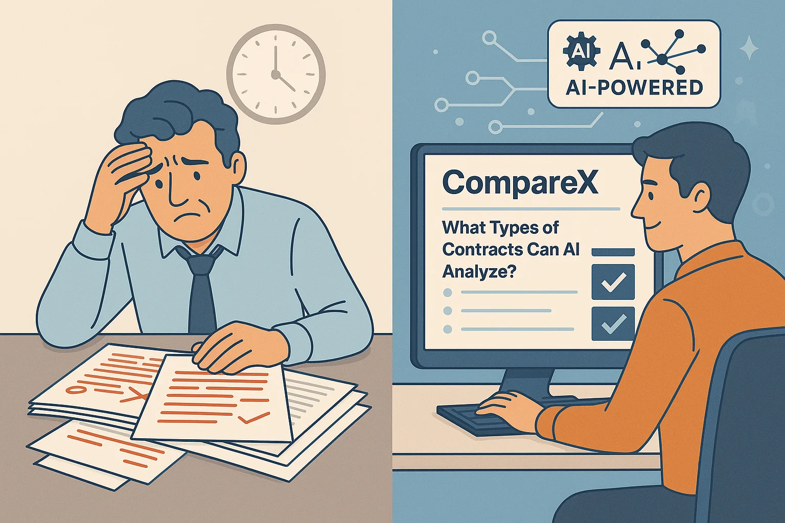 Stop Hunting for Hidden Risks: What Types of Contract Can AI Contract Analysis Review?